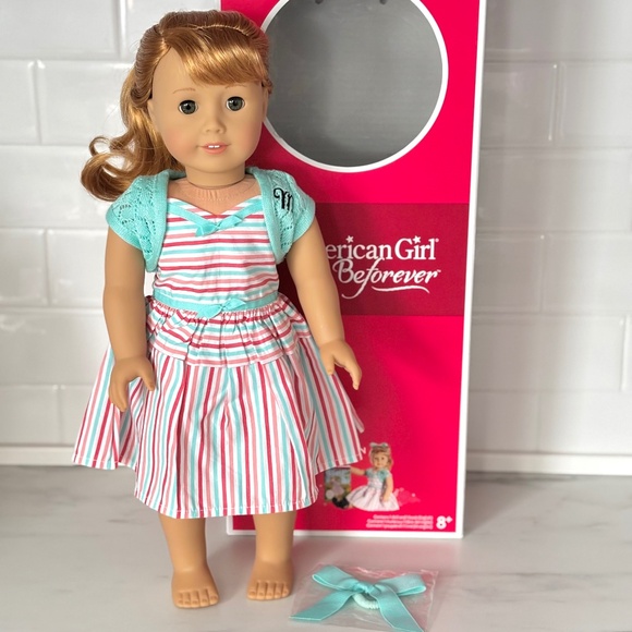 ORIGINAL BOX American Girl Doll MARYELLEN LARKEN Strawberry Blonde Hair 18" 1950 - Picture 1 of 15